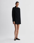 Charlotte Trench in Lace, Black - Veronica De Piante