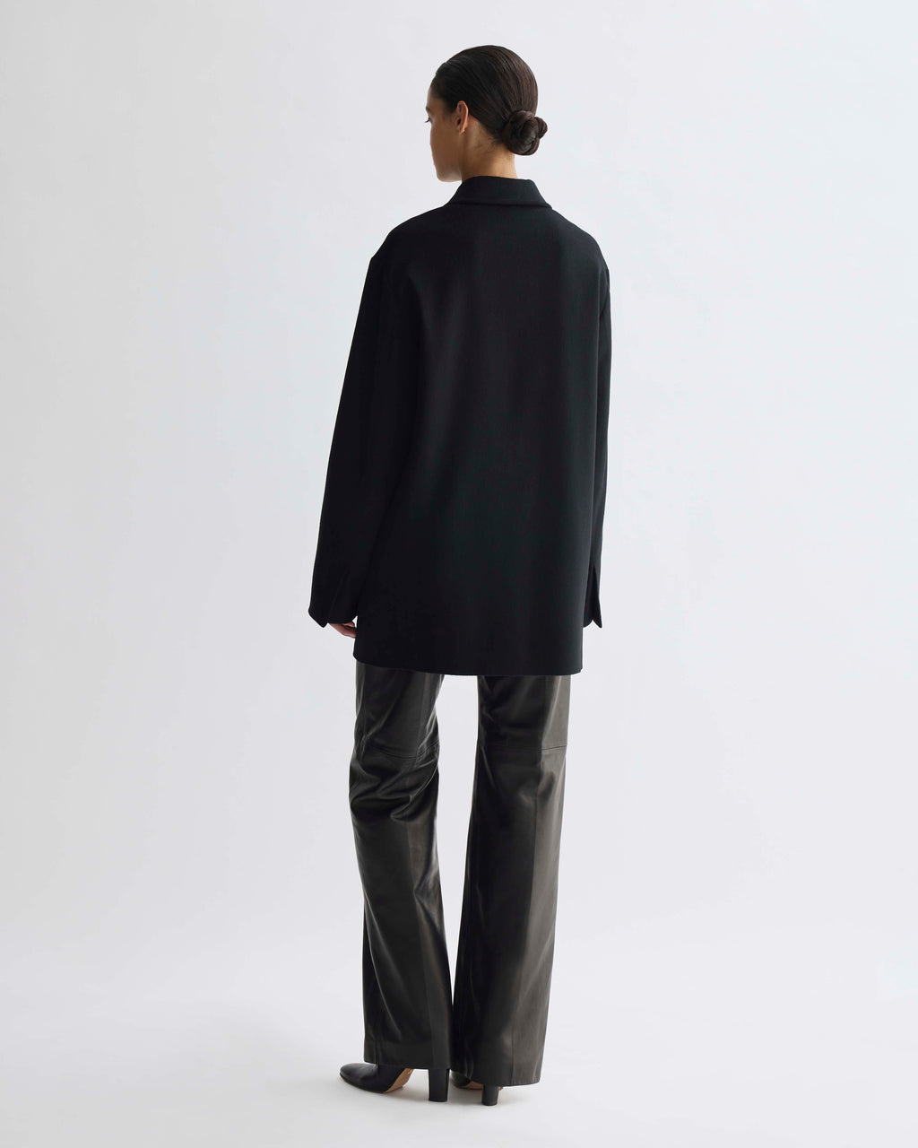 Amaia Jacket in Cashmere, Black - Veronica De Piante