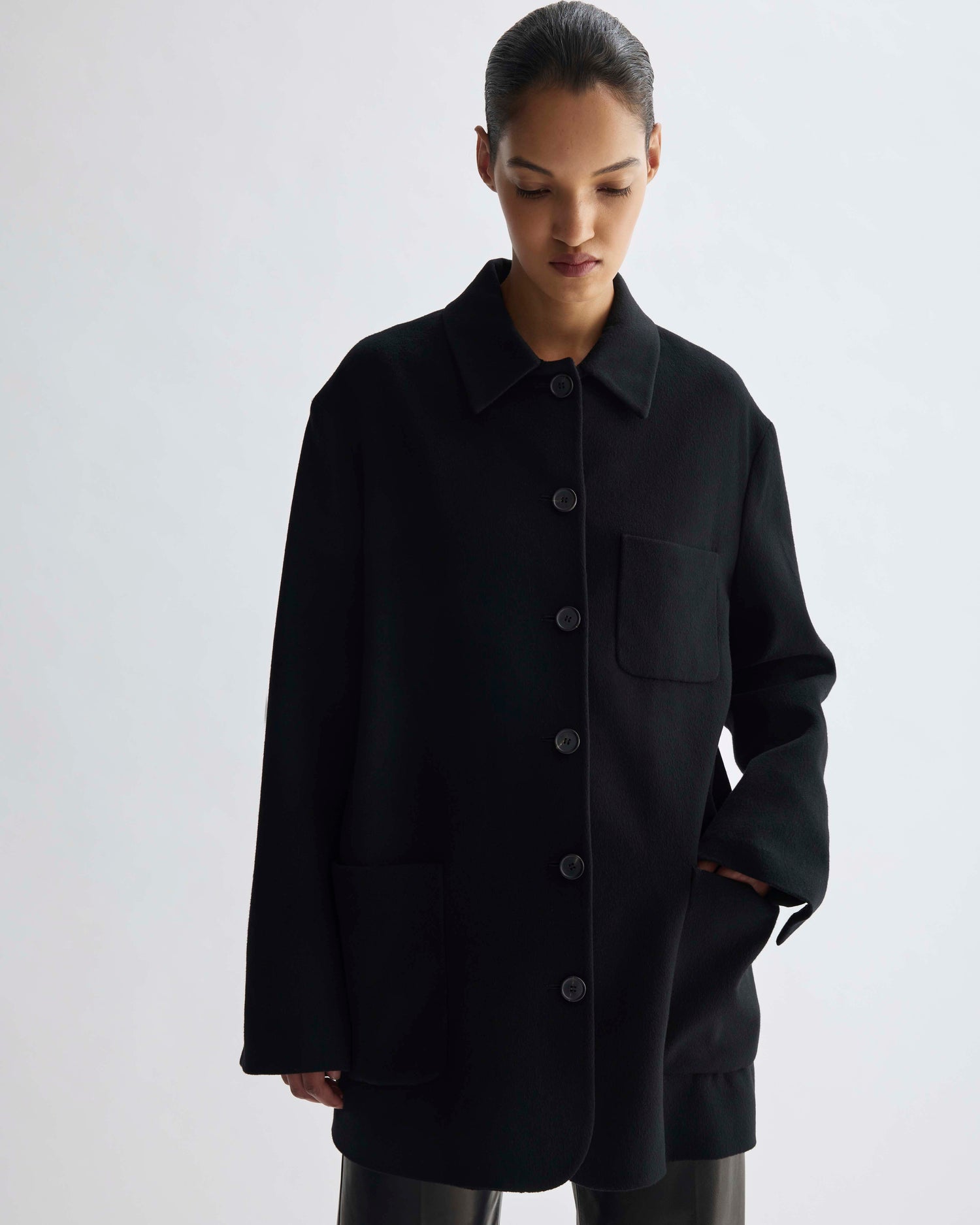 Amaia Jacket in Cashmere, Black