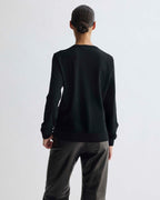 Lucy Sweater in Merino Wool, Black - Veronica De Piante
