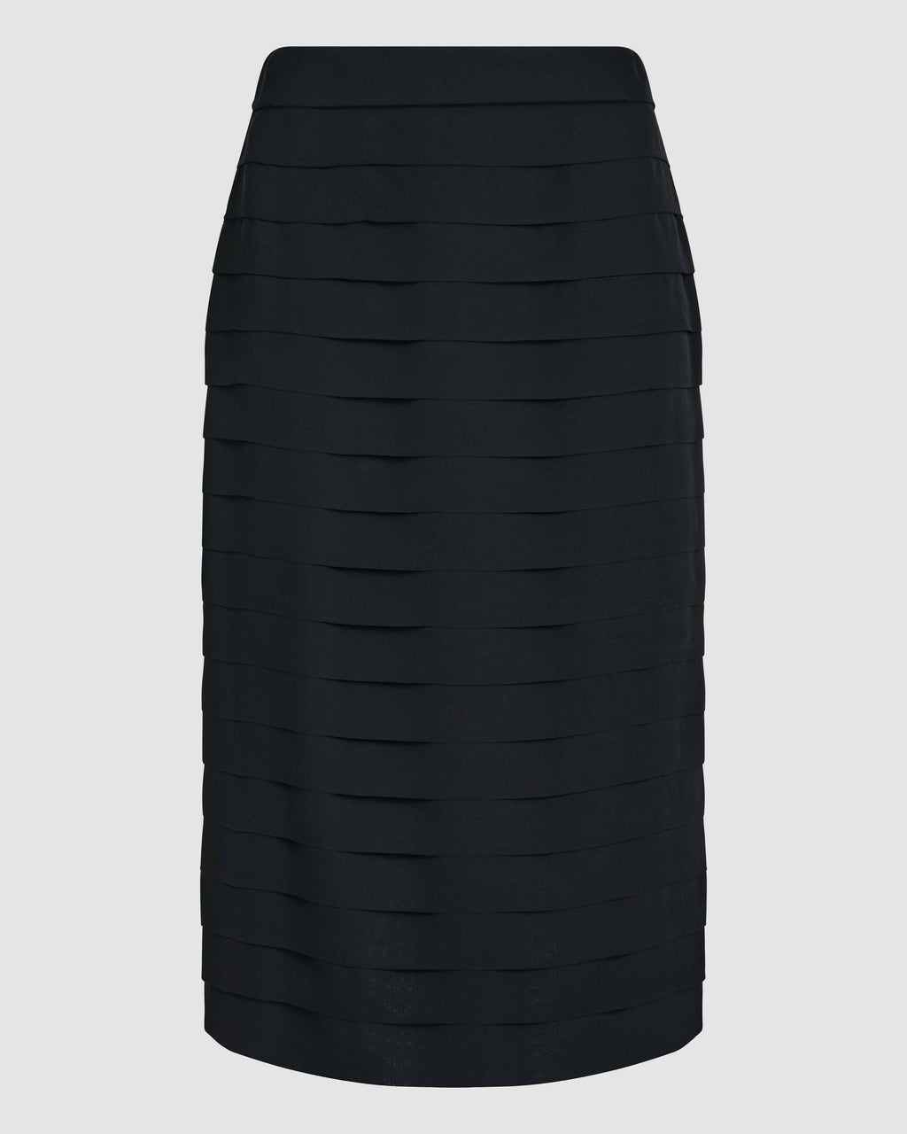 Adela Skirt in Georgette, Black