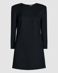 Ambar Tunic in Silk, Black