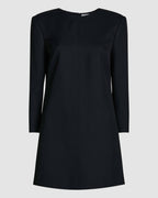 Ambar Tunic in Silk, Black