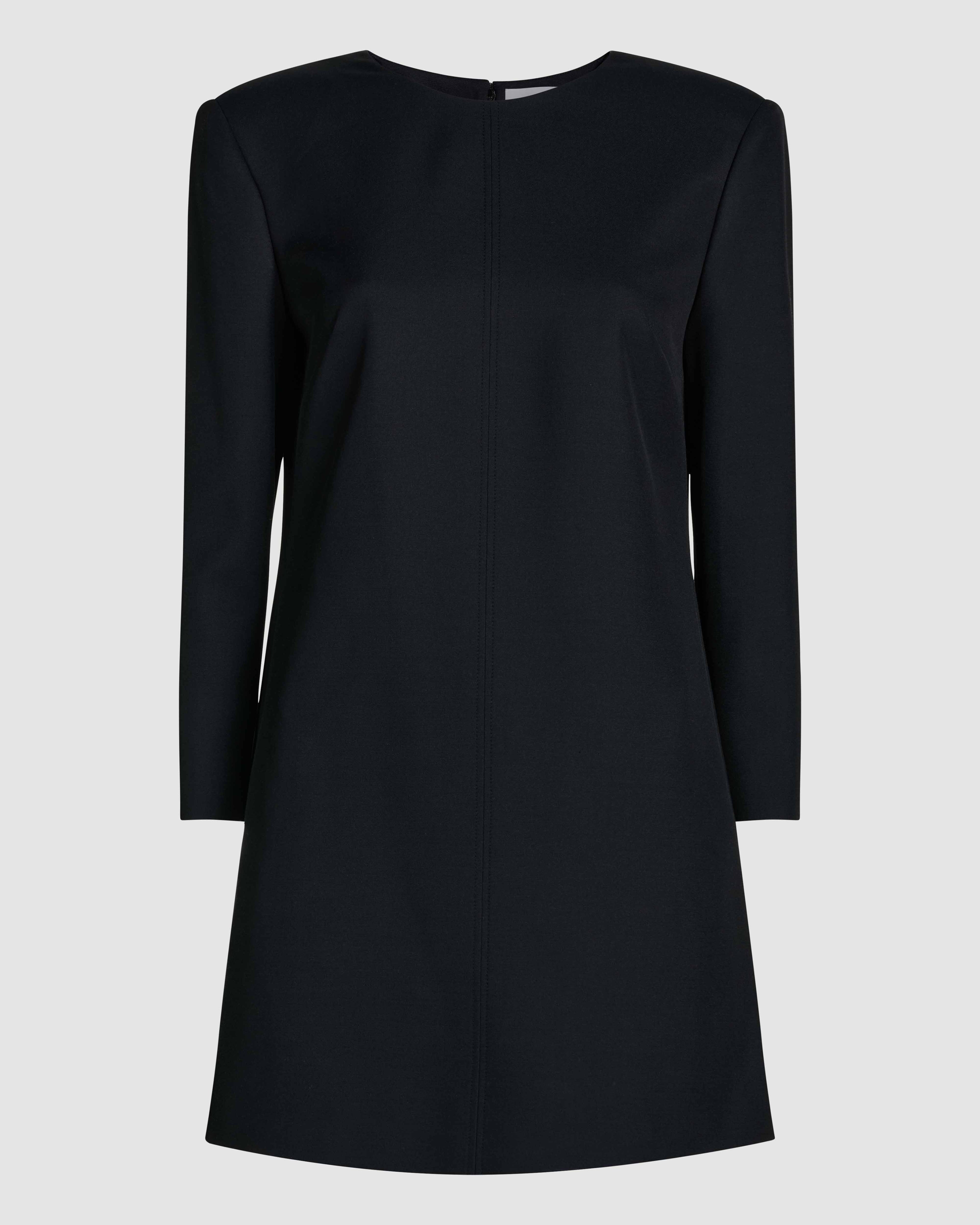 Ambar Tunic in Silk, Black