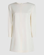 Ambar Tunic in Silk, Off-White
