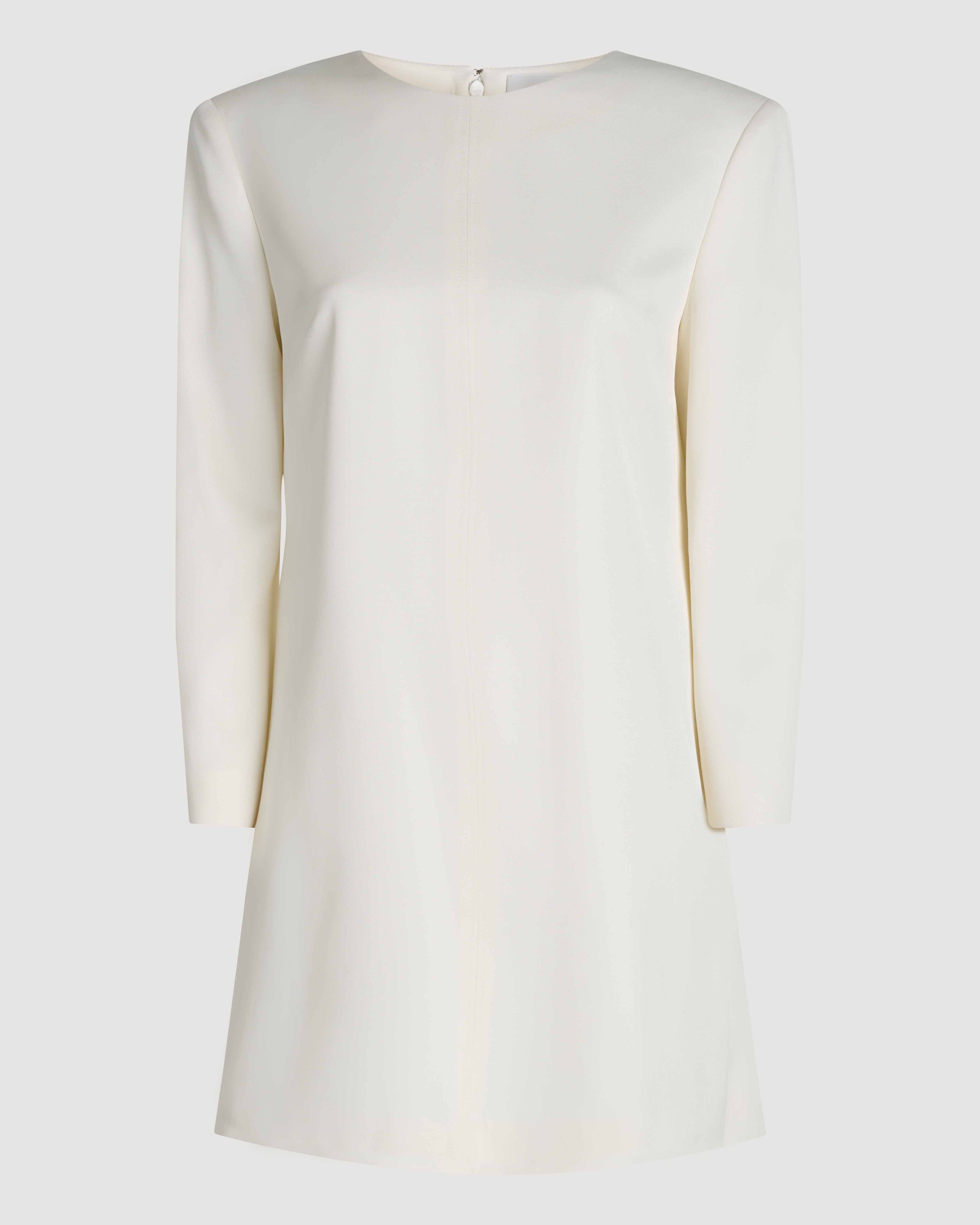 Ambar Tunic in Silk, Off-White