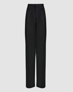 Billie Trousers in Linen, Black