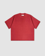 Carys Knit Top in Viscose, Red