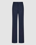 Veronica De Piante Dylan Wool Trousers in petrol blue, stylish men's bottoms with a tailored fit and classic design.