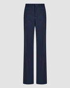 Veronica De Piante Dylan Wool Trousers in petrol blue, stylish men's bottoms with a tailored fit and classic design.