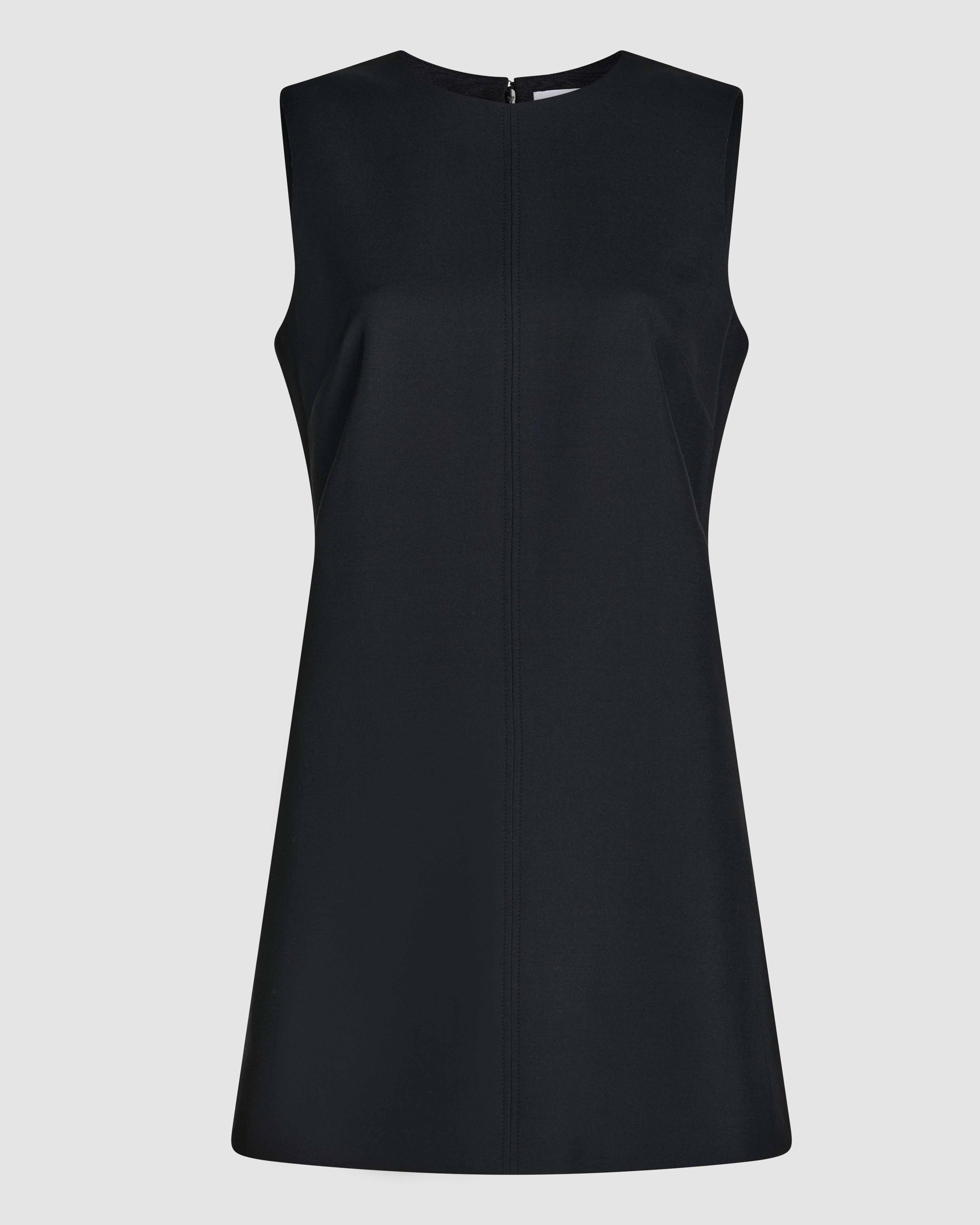 Honor Tunic in Silk, Black