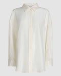 Maren Shirt in Silk, Off-White