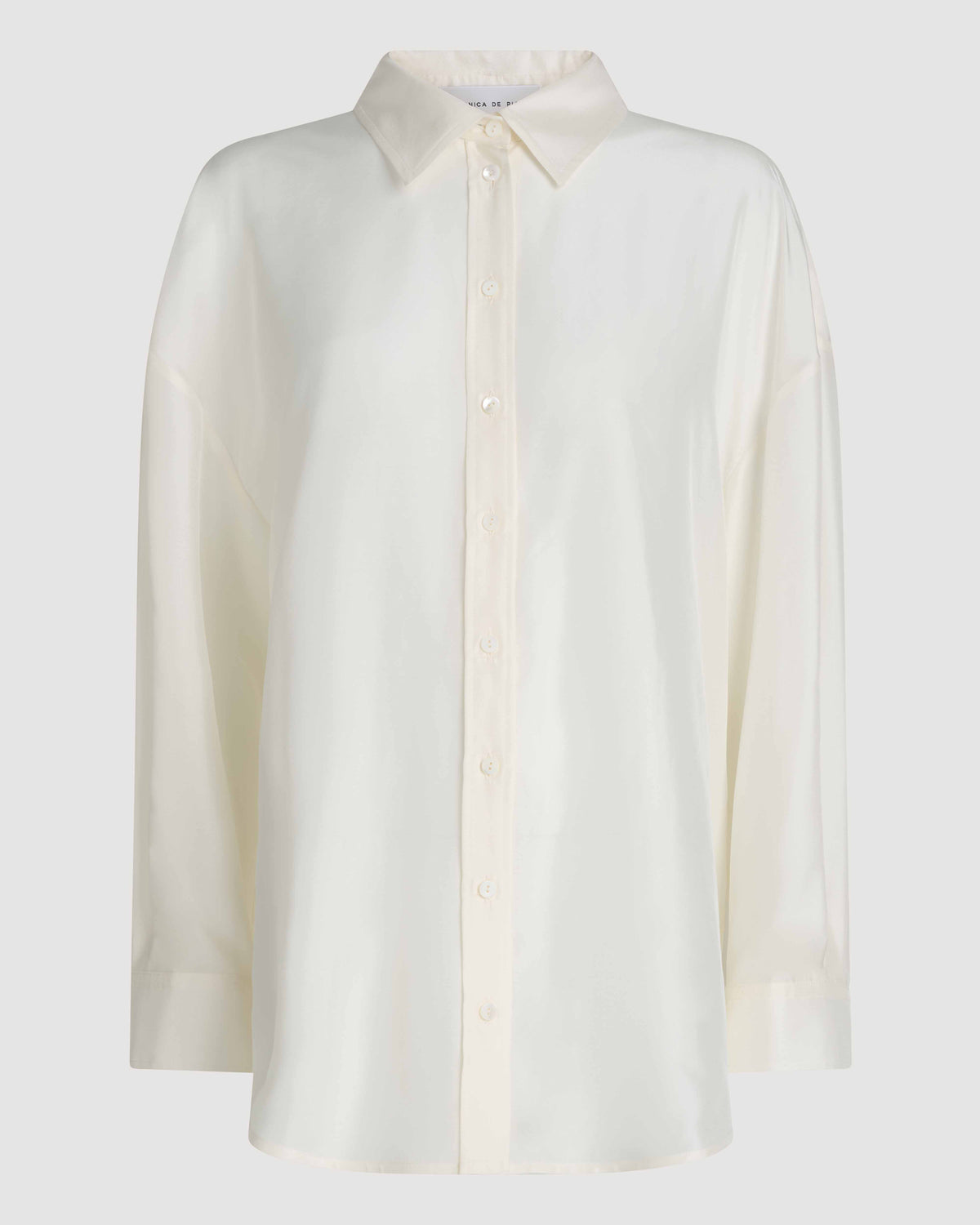 Maren Shirt in Silk, Off-White
