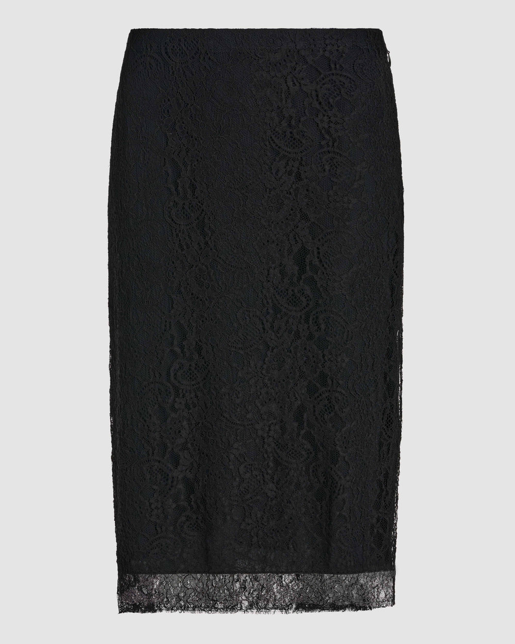 Nola Skirt in Lace, Black