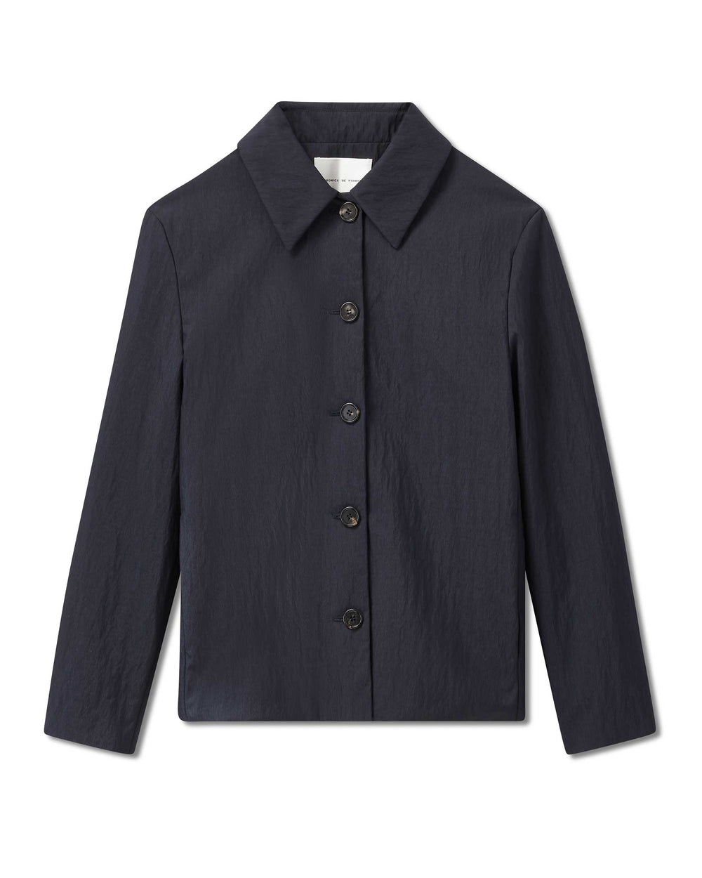 Sofia Jacket in Washed Twill Cavalry, Navy
