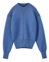 Valentina Sweater in Merino Wool, French Blue