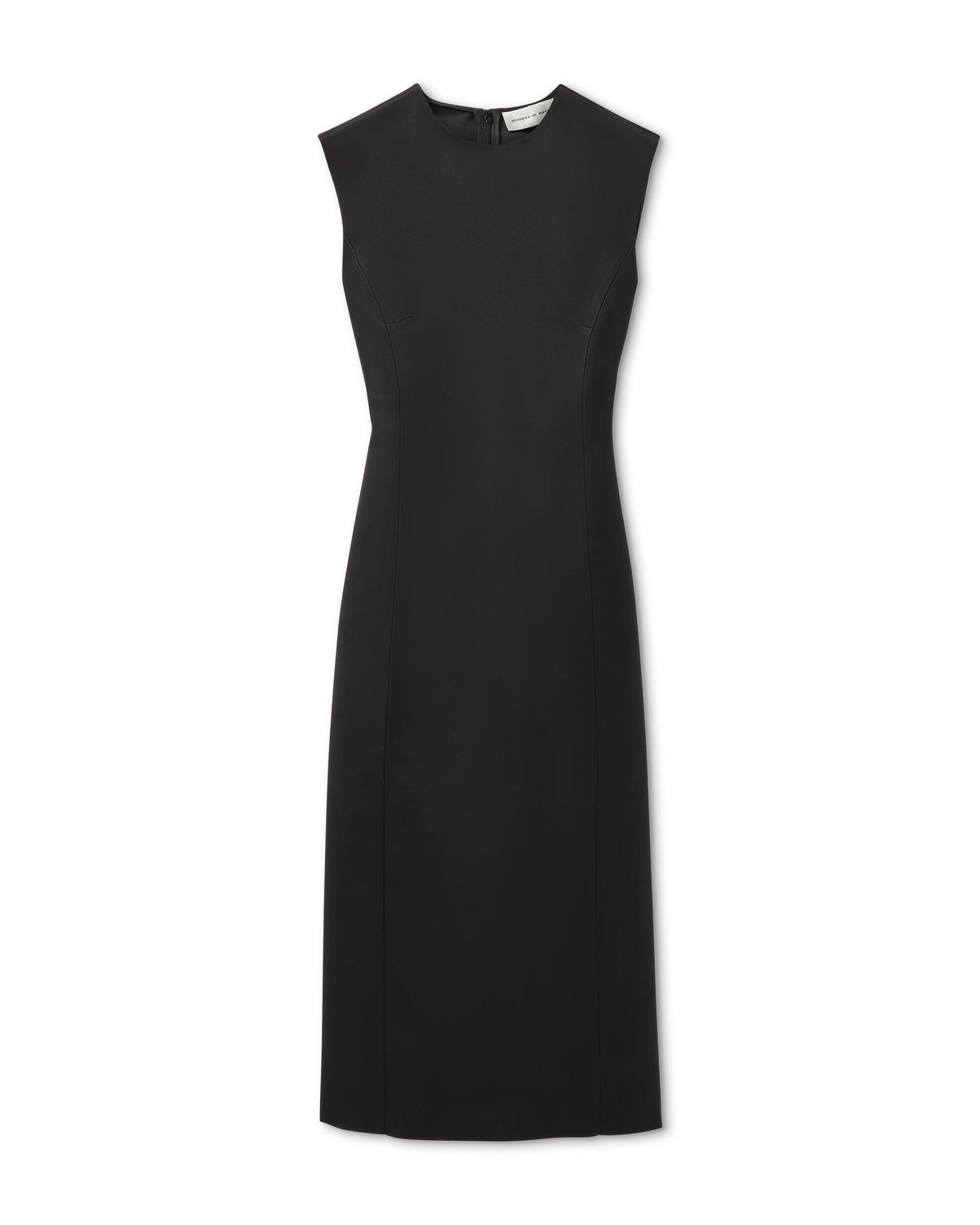 Grace Dress in Duchess Silk, Black – Veronica De Piante