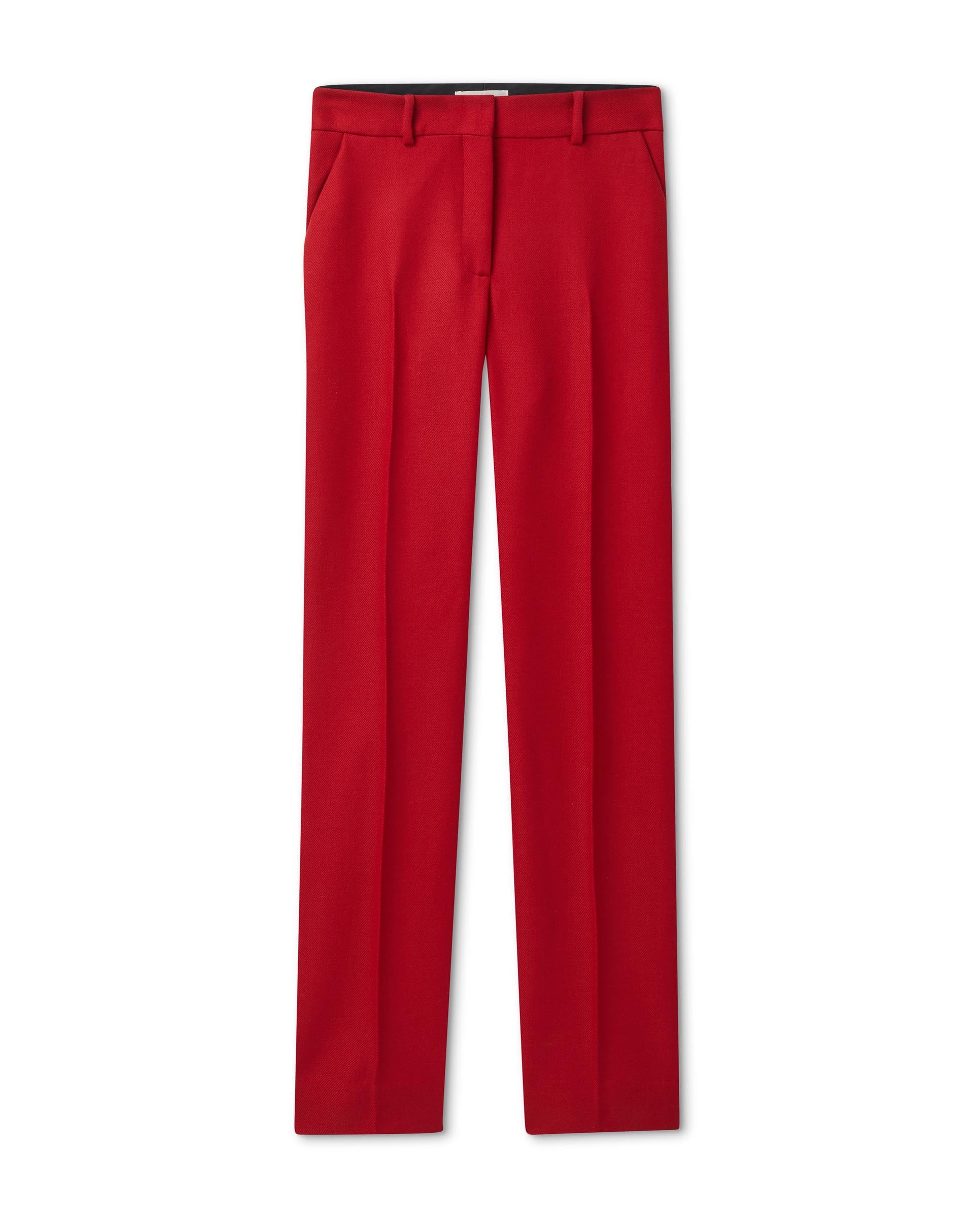 Corduroy Trousers for Girls, Dark Red | Zippy Online