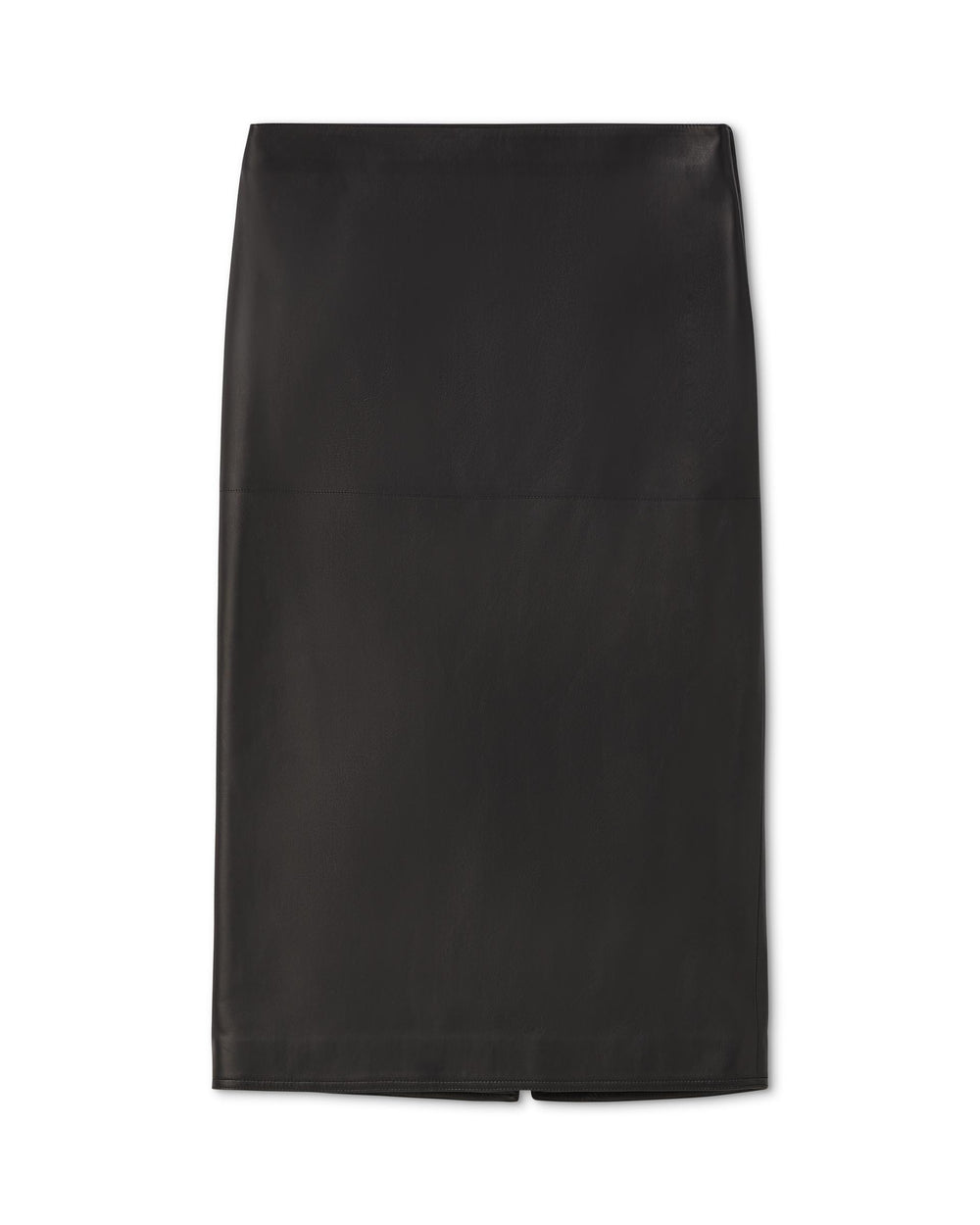 Nova Skirt in Nappa Leather, Black