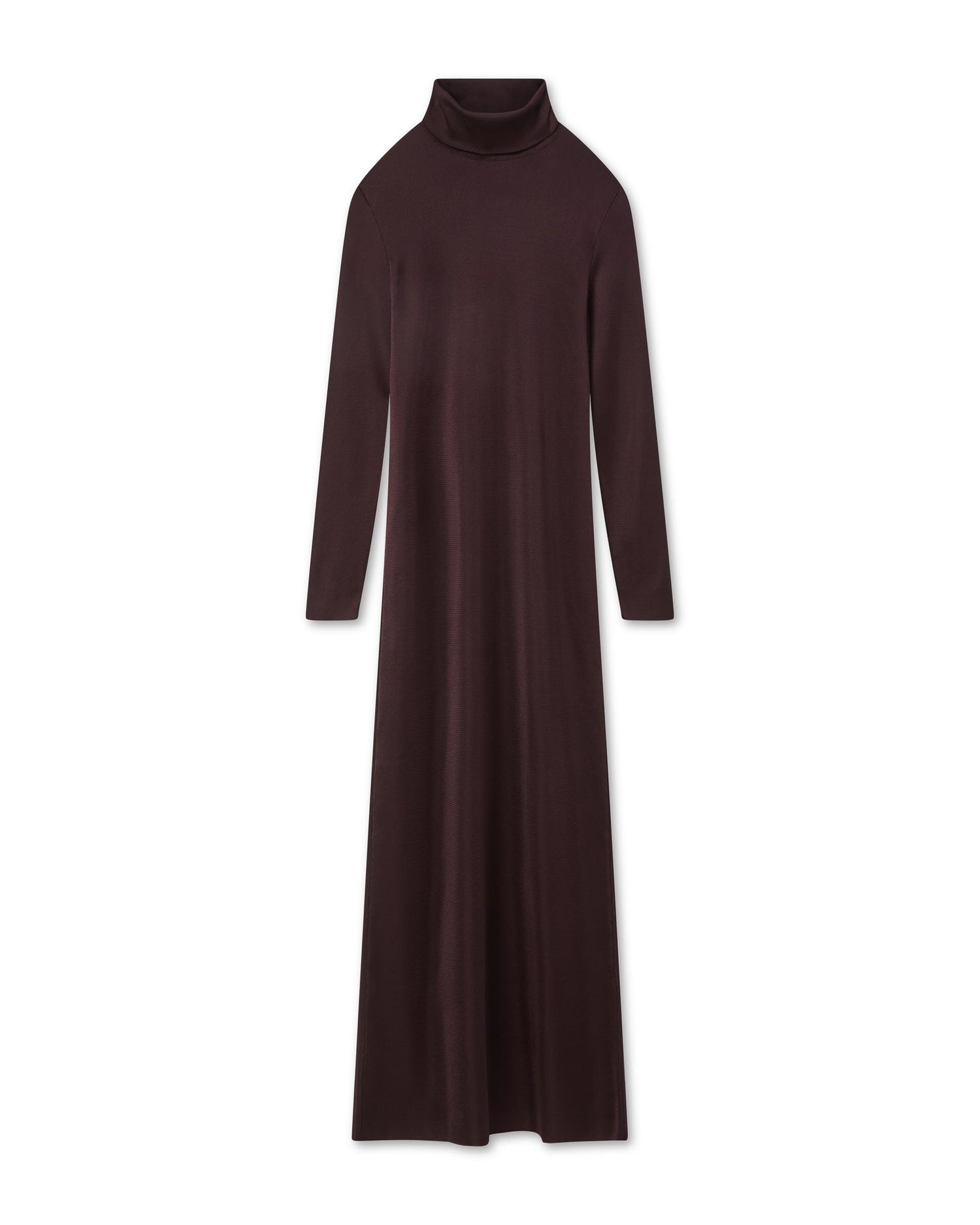 Viola Dress in Viscose, Burgundy