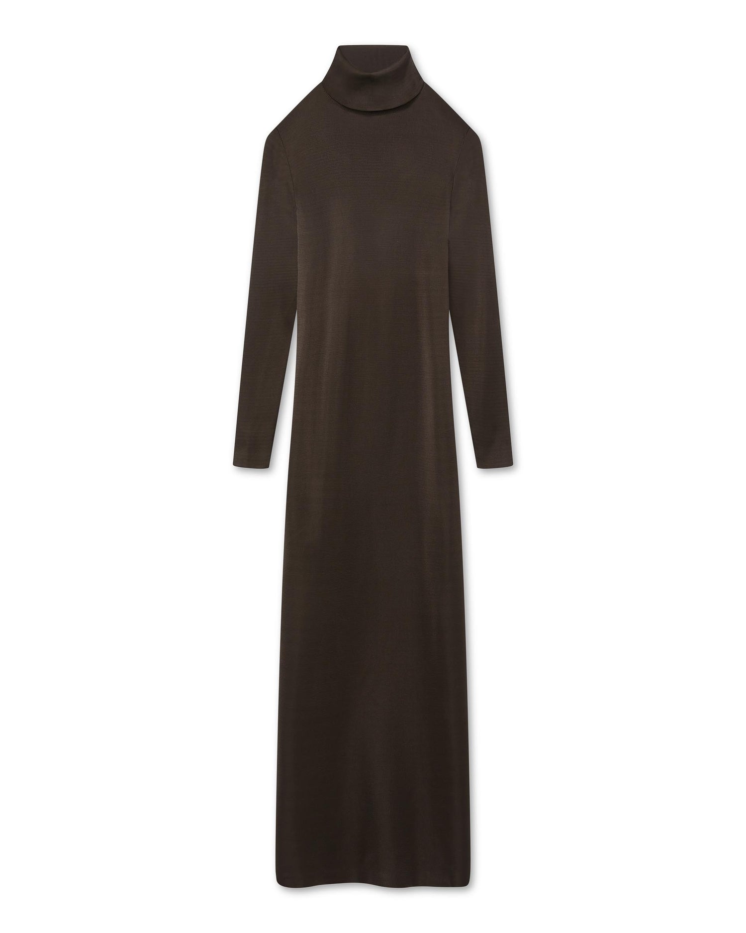 Viola Dress in Viscose, Chocolate