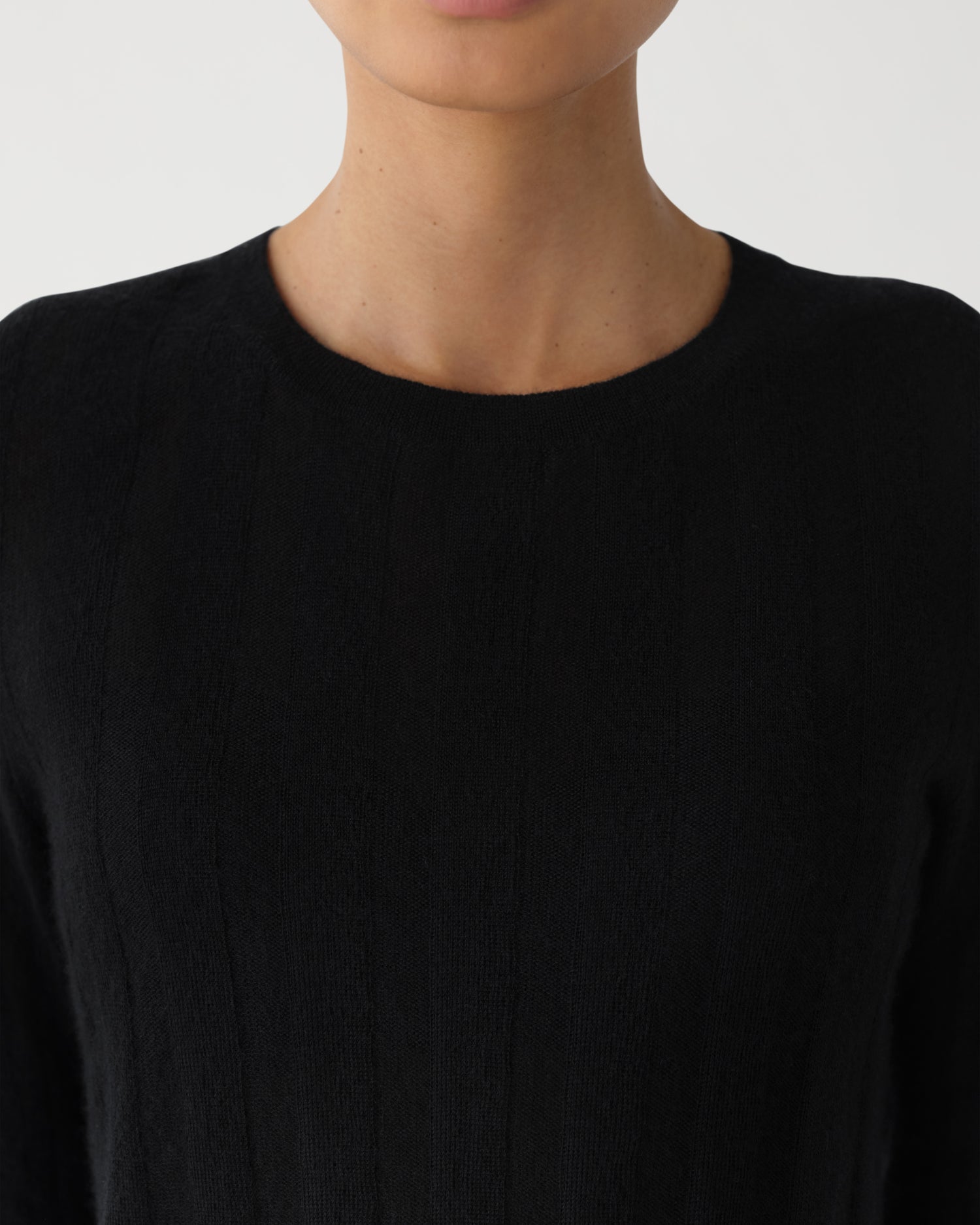 Maya Sweater in Cashmere, Black