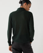 Luna Polo in Cashmere, Emerald Green - Veronica De Piante