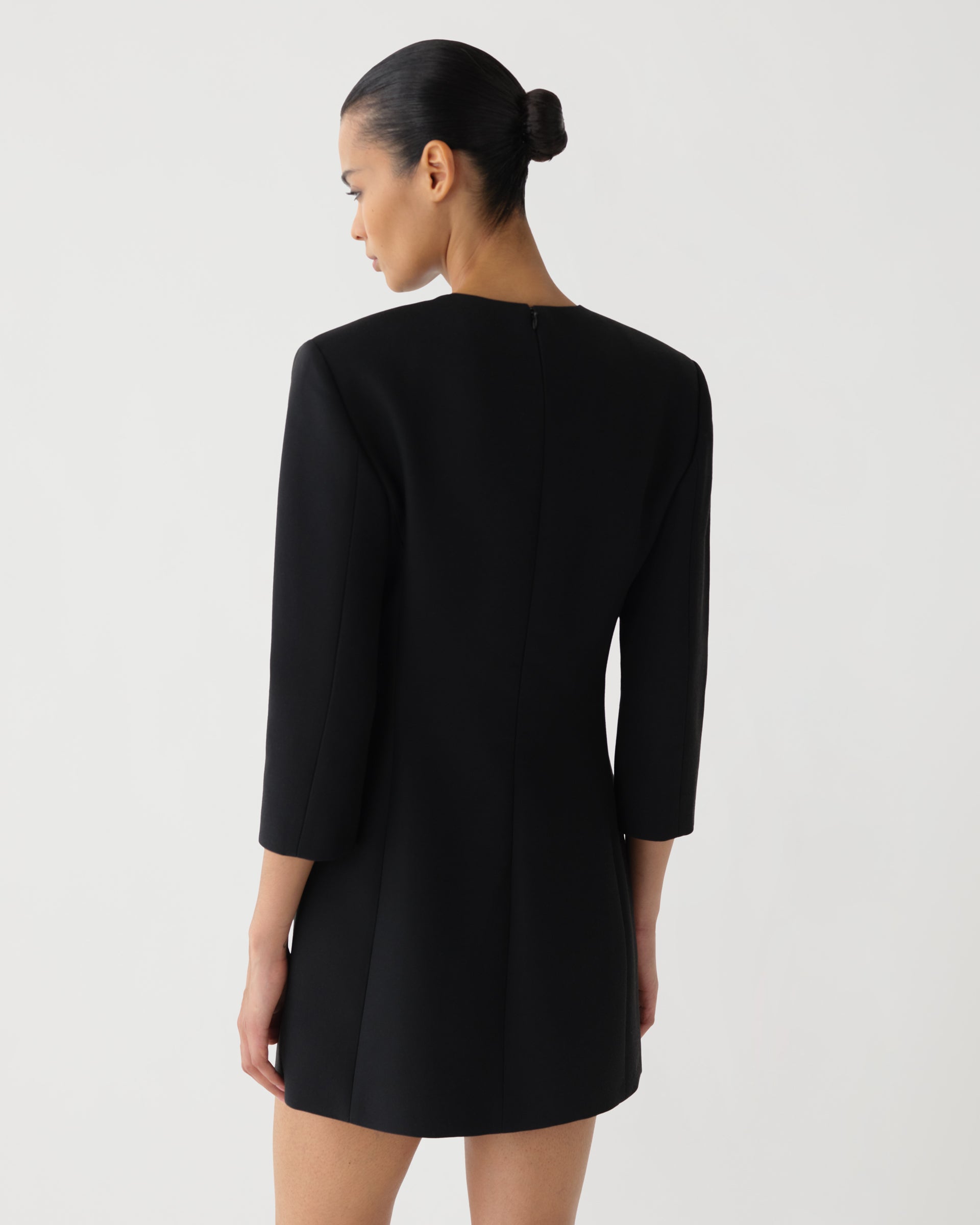 VERONICA トラックスーツ ブラック Miller Single-Breasted Dickey Jacket Blazer in Black | Veronica Beard