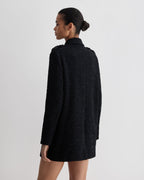Charlotte Trench in Lace, Black - Veronica De Piante