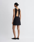 Soren Dress in Silk, Black - Veronica De Piante