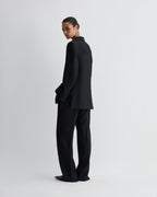 Sebastian Jacket in Silk, Black - Veronica De Piante