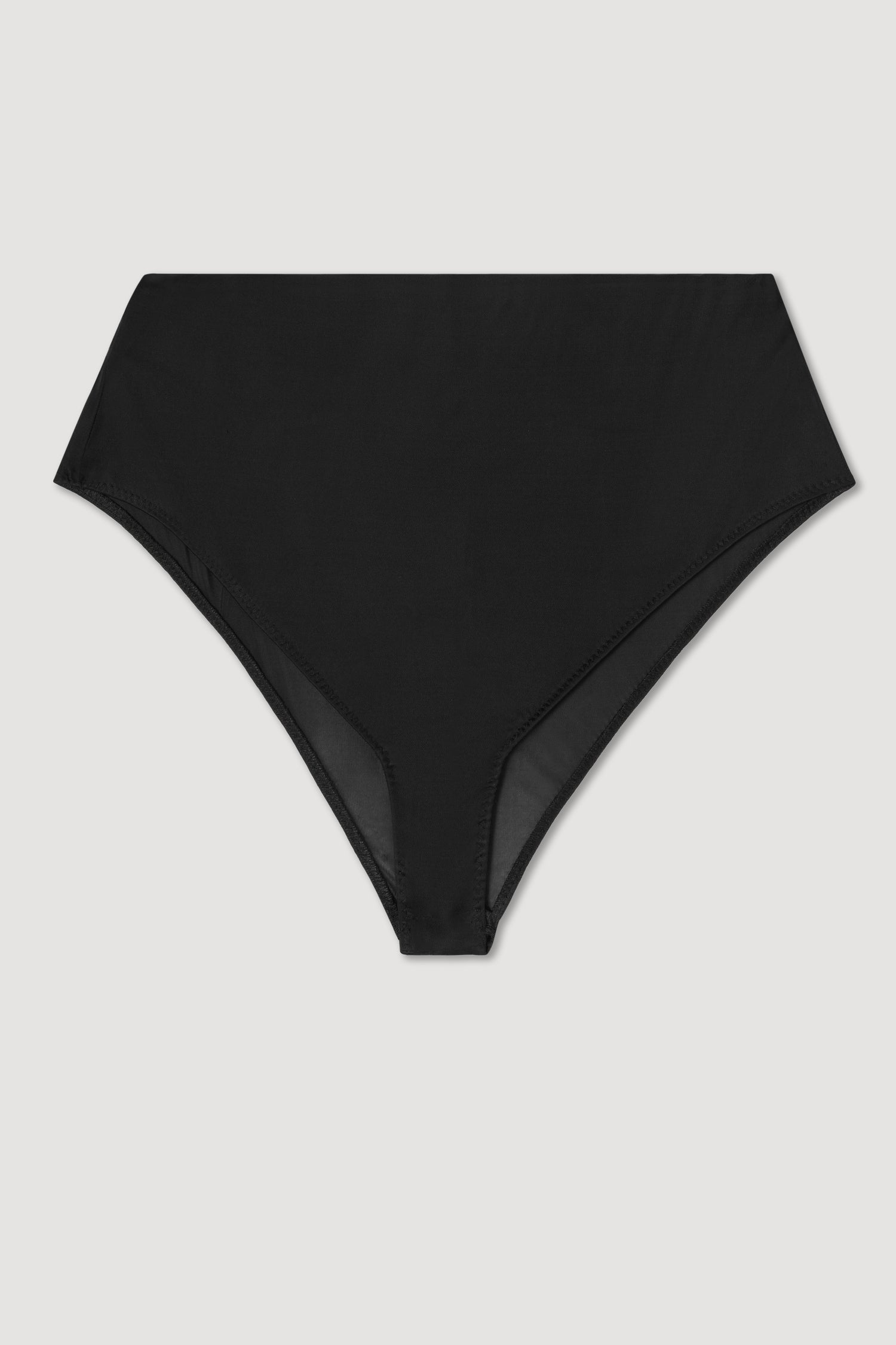 Valerie Bodysuit in Gathered Chiffon,  Black