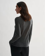 Luna Polo in Cashmere, Grey - Veronica De Piante