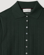 Luna Polo in Cashmere, Emerald Green - Veronica De Piante