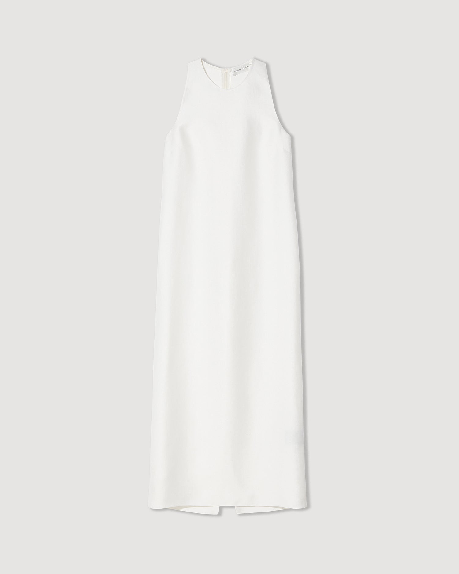 Helene Dress in Washed Mikado Silk, White