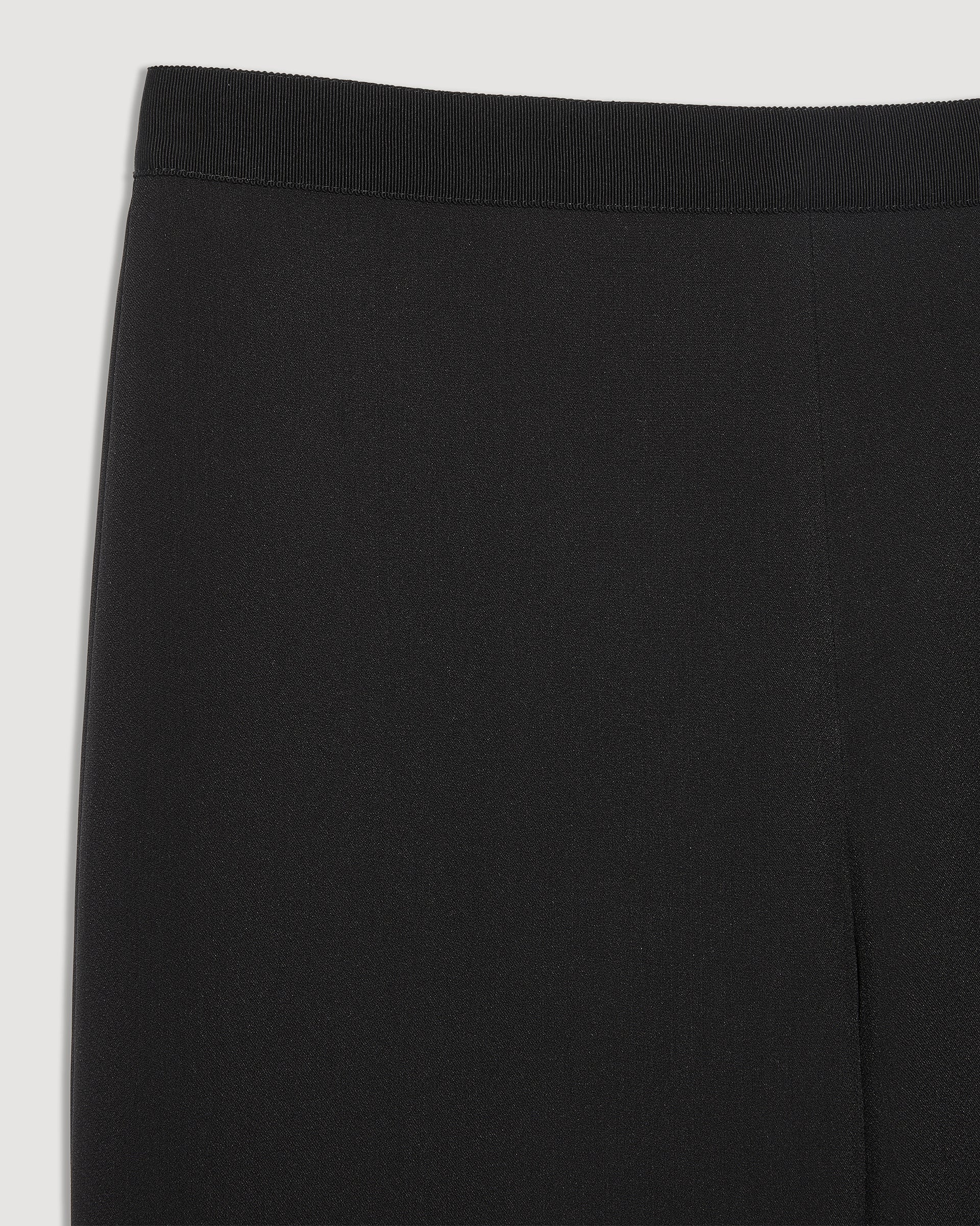 Lexi Trouser in Viscose Crepe, Black