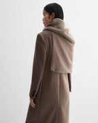 Caro Snood in Wool Cashmere, Camel - Veronica De Piante