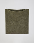 Fleur Snood In Wool Cashmere, Olive