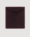Fleur Snood in Wool Cashmere, Deep Plum