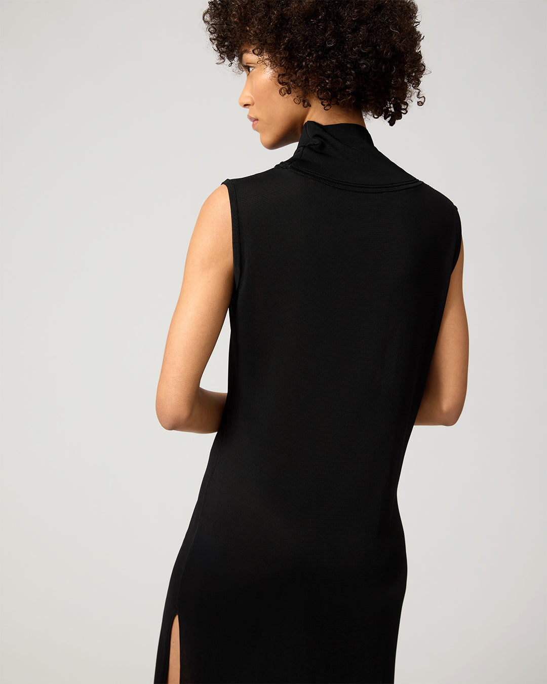 Delia Knit Dress, Black