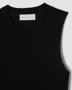 Zeta Dress in Silk Knit, Black - Veronica De Piante