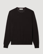 Rae Sweater in Merino Wool,  Chocolate - Veronica De Piante