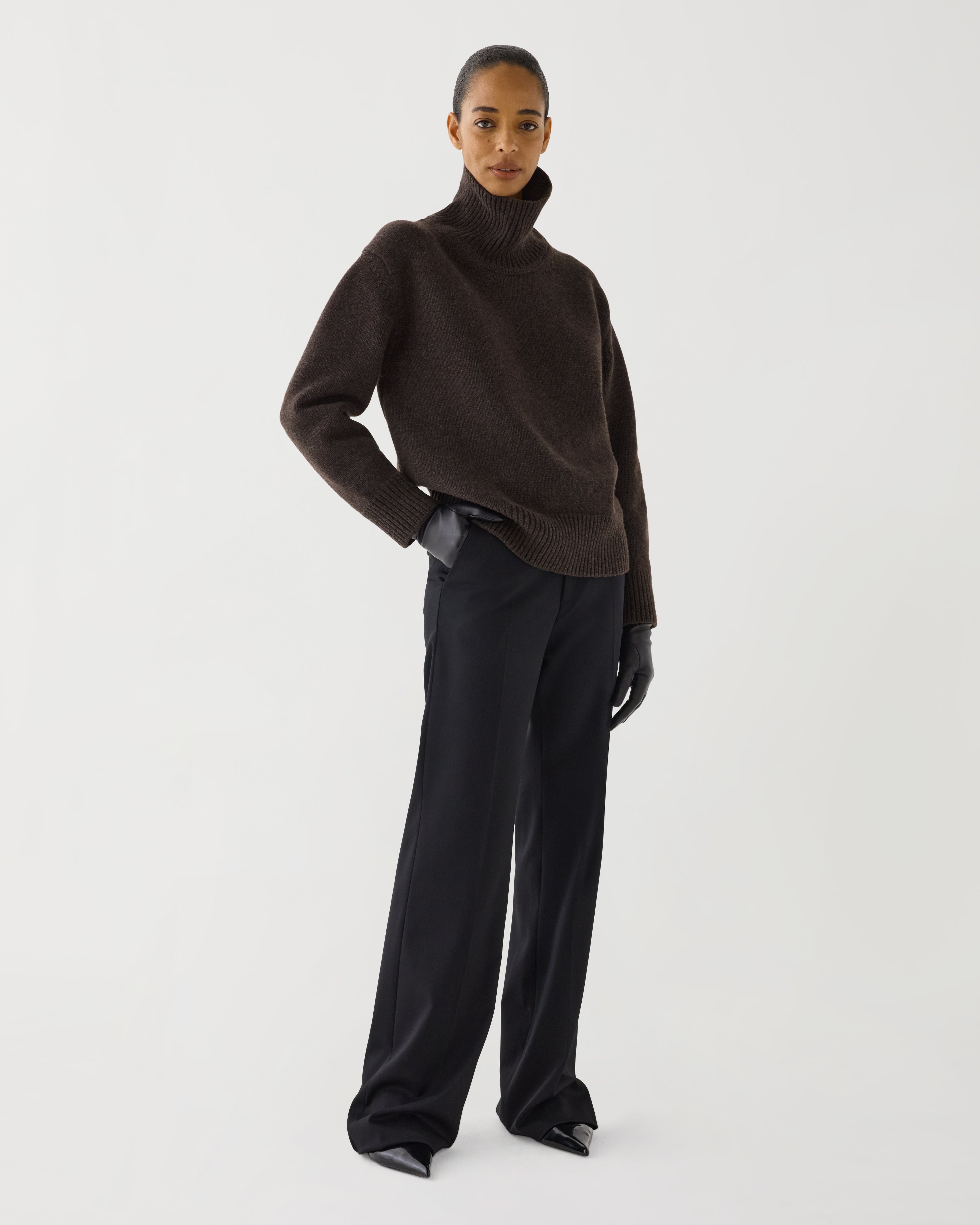 Delphine Sweater in Wool Cashmere,  Borsalino - Veronica De Piante