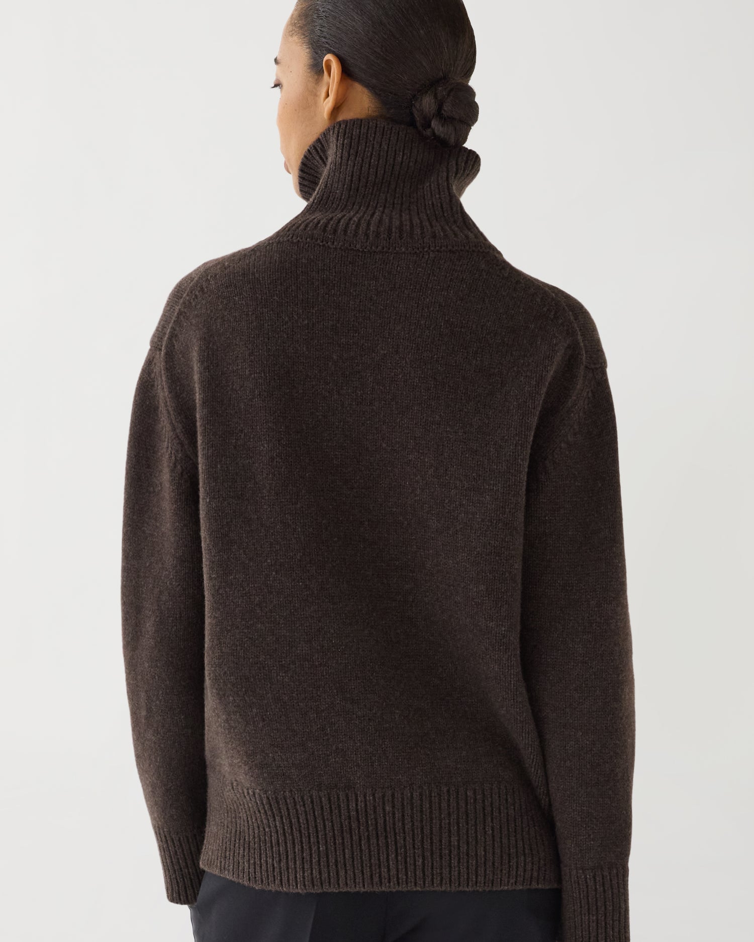 Delphine Sweater in Wool Cashmere,  Borsalino