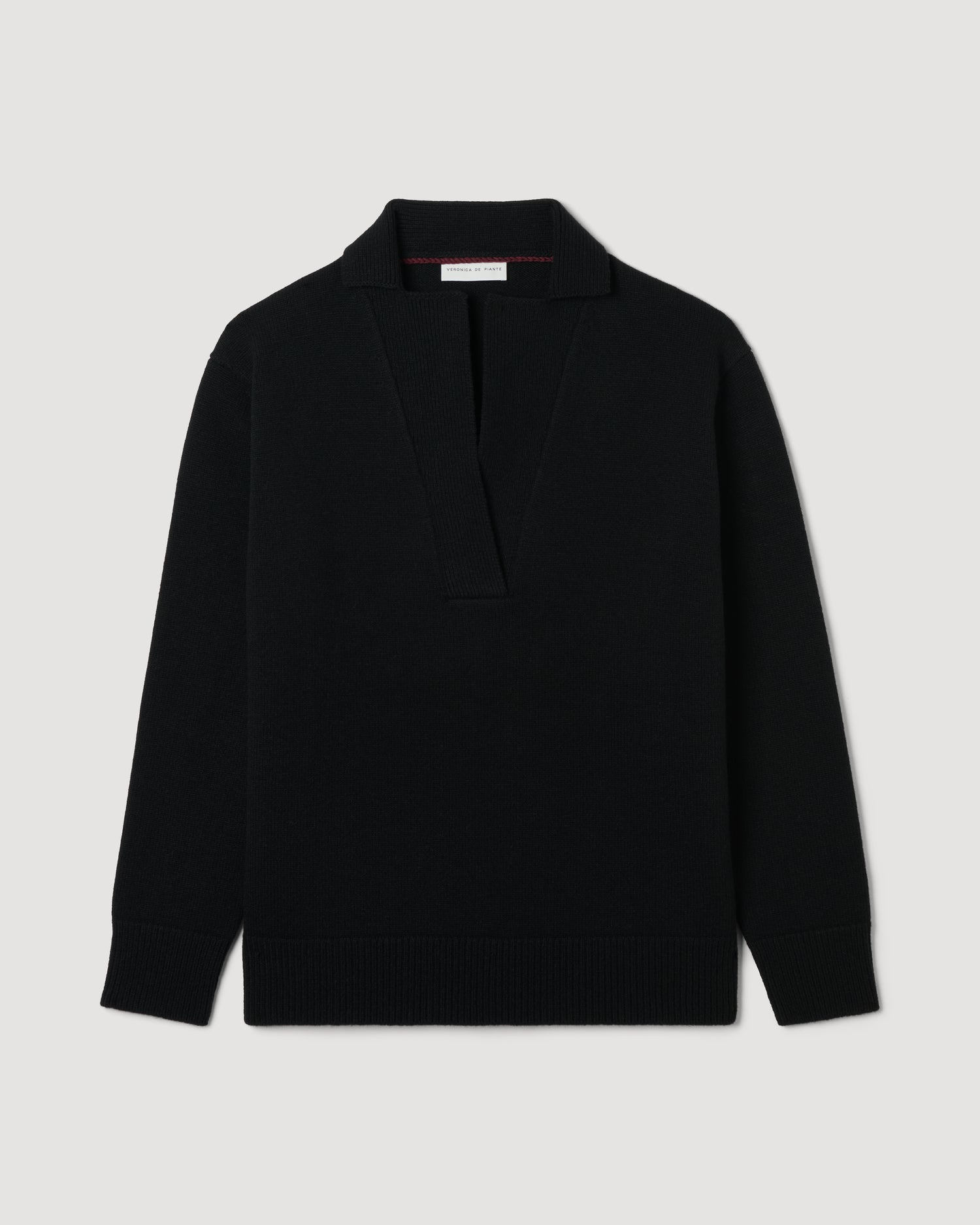 Emilie Sweater in Wool Cashmere,  Black