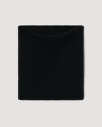 Fleur Snood in Wool Cashmere, Black - Veronica De Piante