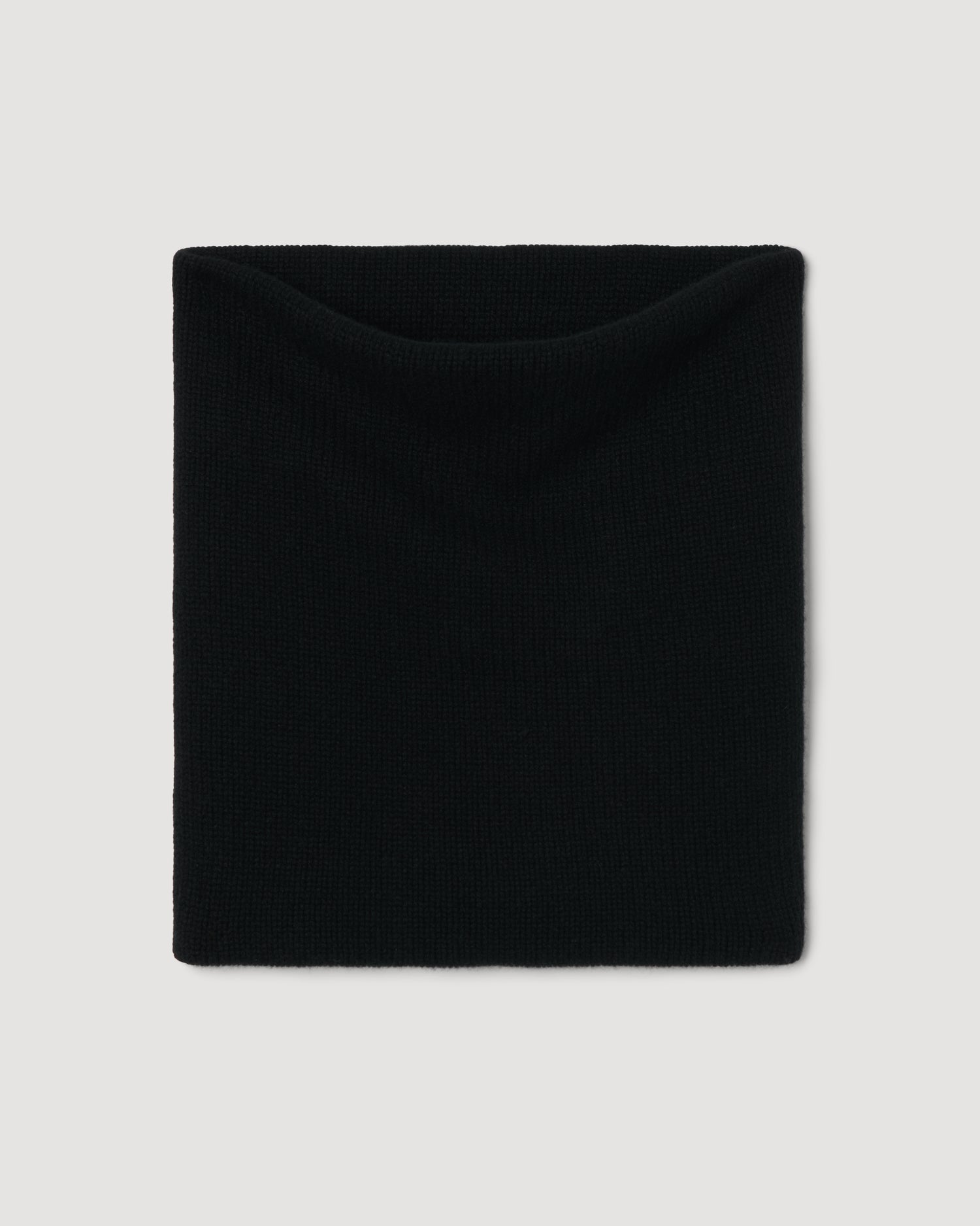 Fleur Snood in Wool Cashmere, Black