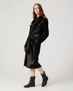 Colette Jacket In Calf Hair, Black