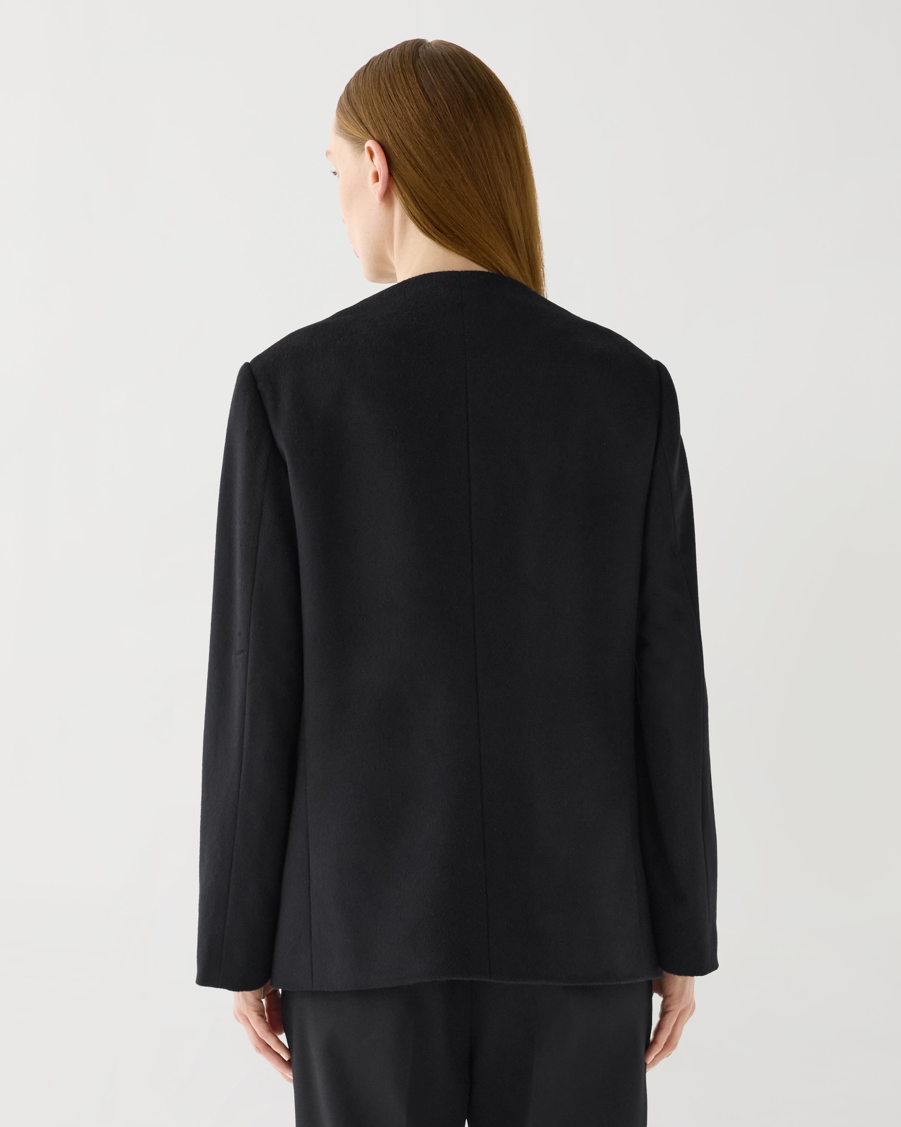 Oliver Jacket in Cashmere,  Black