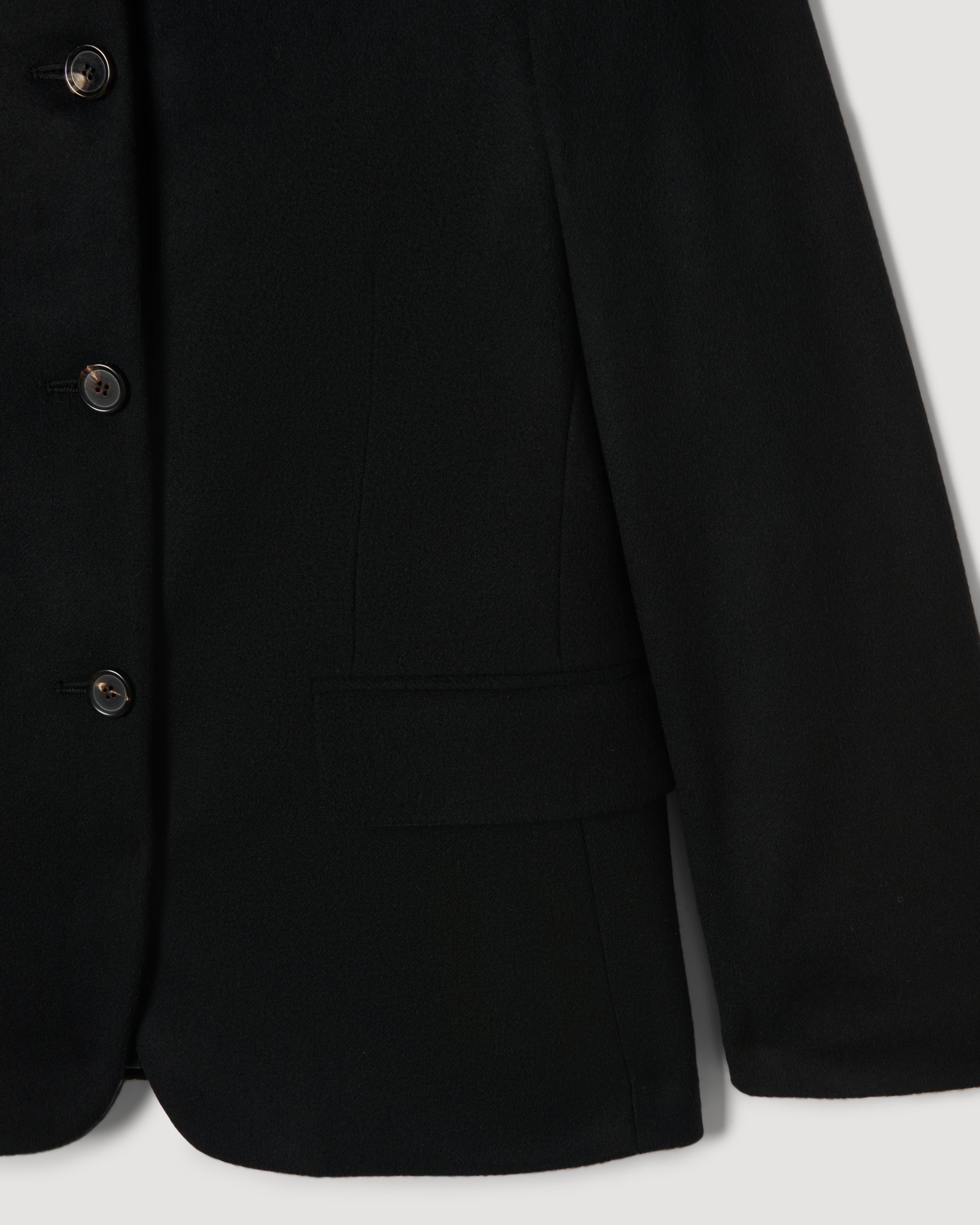 Oliver Jacket in Cashmere,  Black